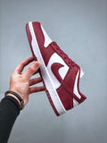 NIKE DUNK LOW WINE RED