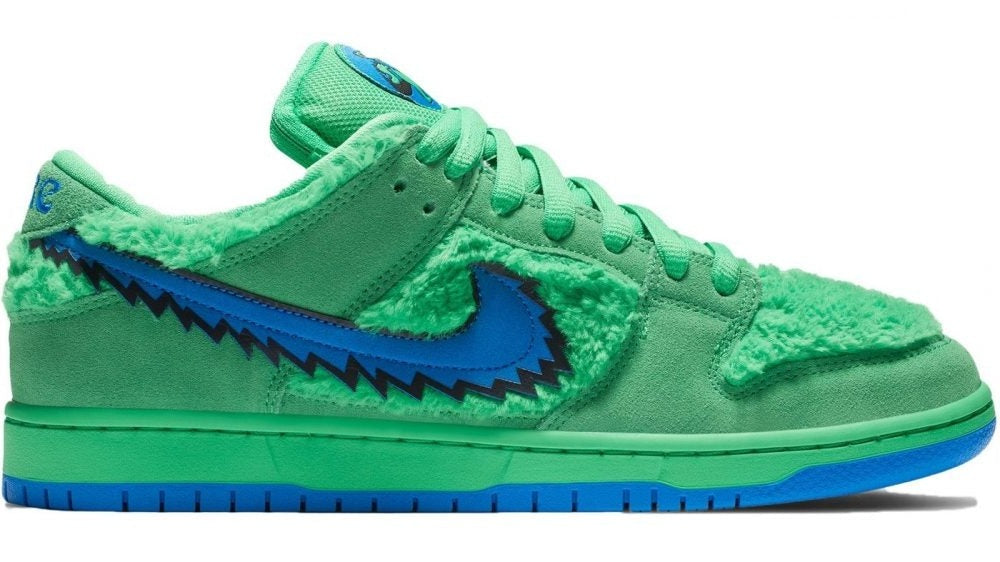 NIKE DUNK SB LOW “GRATEFUL DEAD BEAR GREEN”