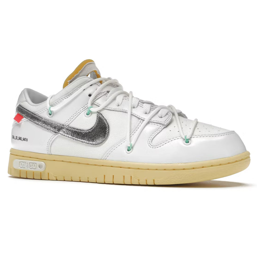 NIKE X OFF WHITE DUNK LOW LOT 1