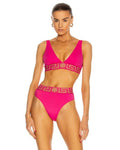 VERSACE - WOMEN'S BIKINI TOP